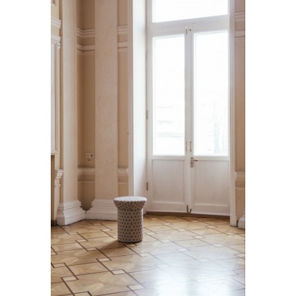 Пуф Pouf screw 081 ARHIVE FABRIC OLEKSANDR SAENKO ShishkaProject